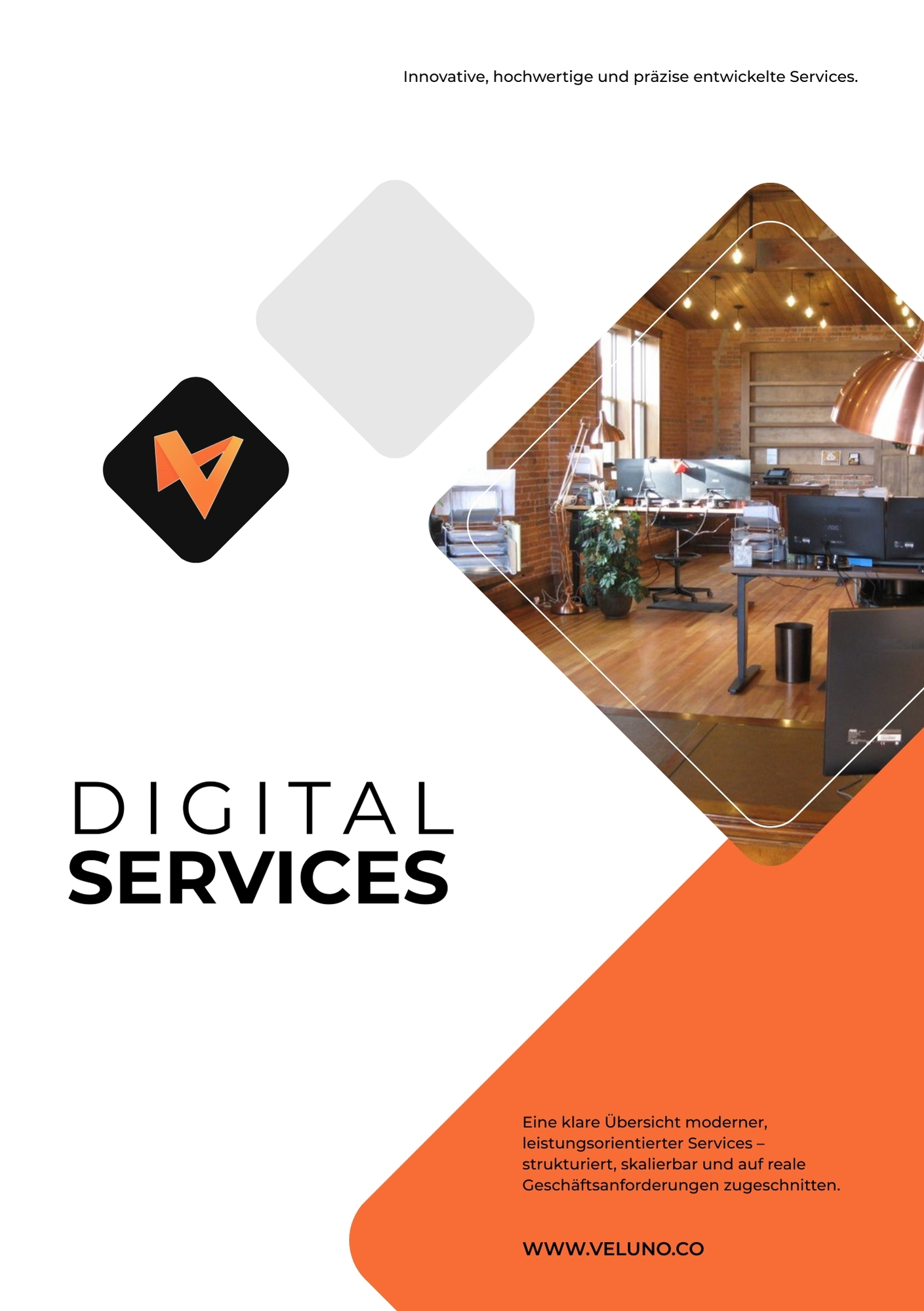 Seite 1 des Digital Services Katalogs 2026