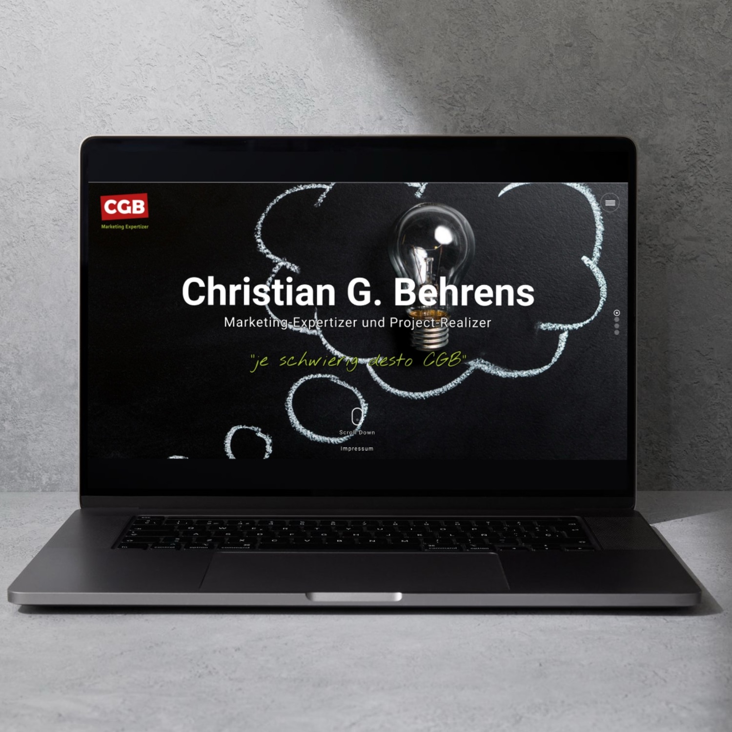 Website für Christian G. Behrens – CGB
