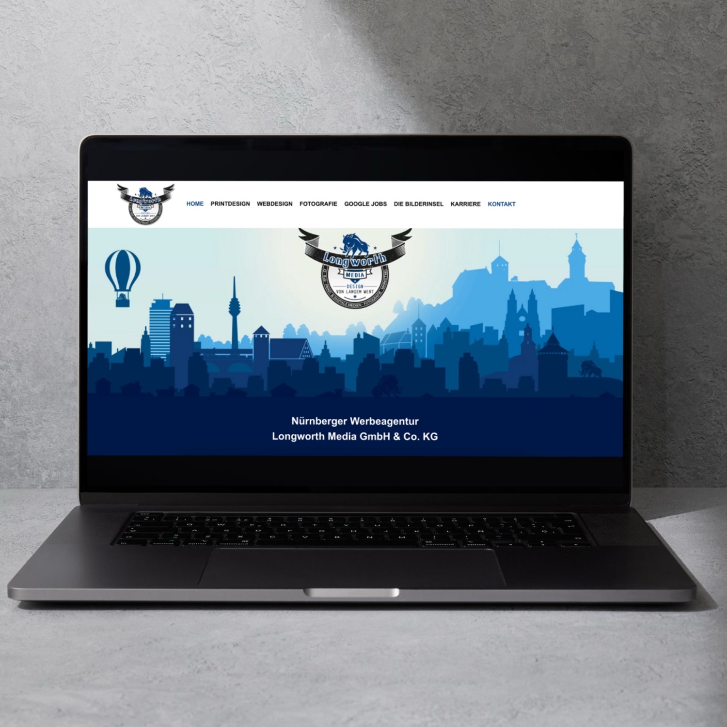 Longworth – Website-Projekt