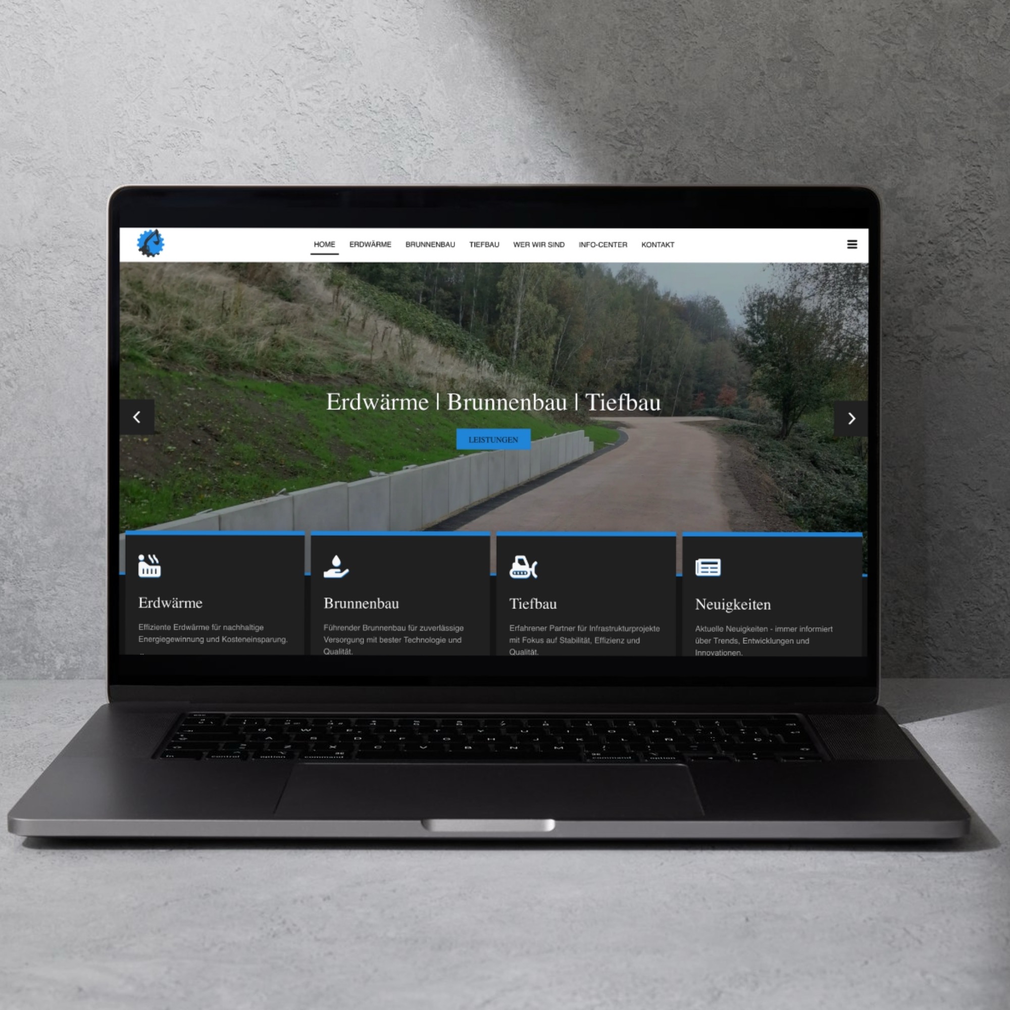 S+R Bohrtechnik – Website-Relaunch