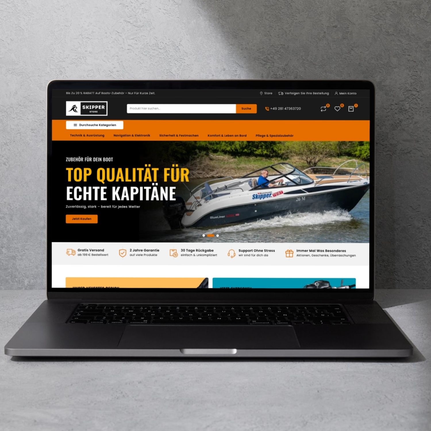 SKIPPER.SHOP – Onlineshop für maritime Ausrüstung