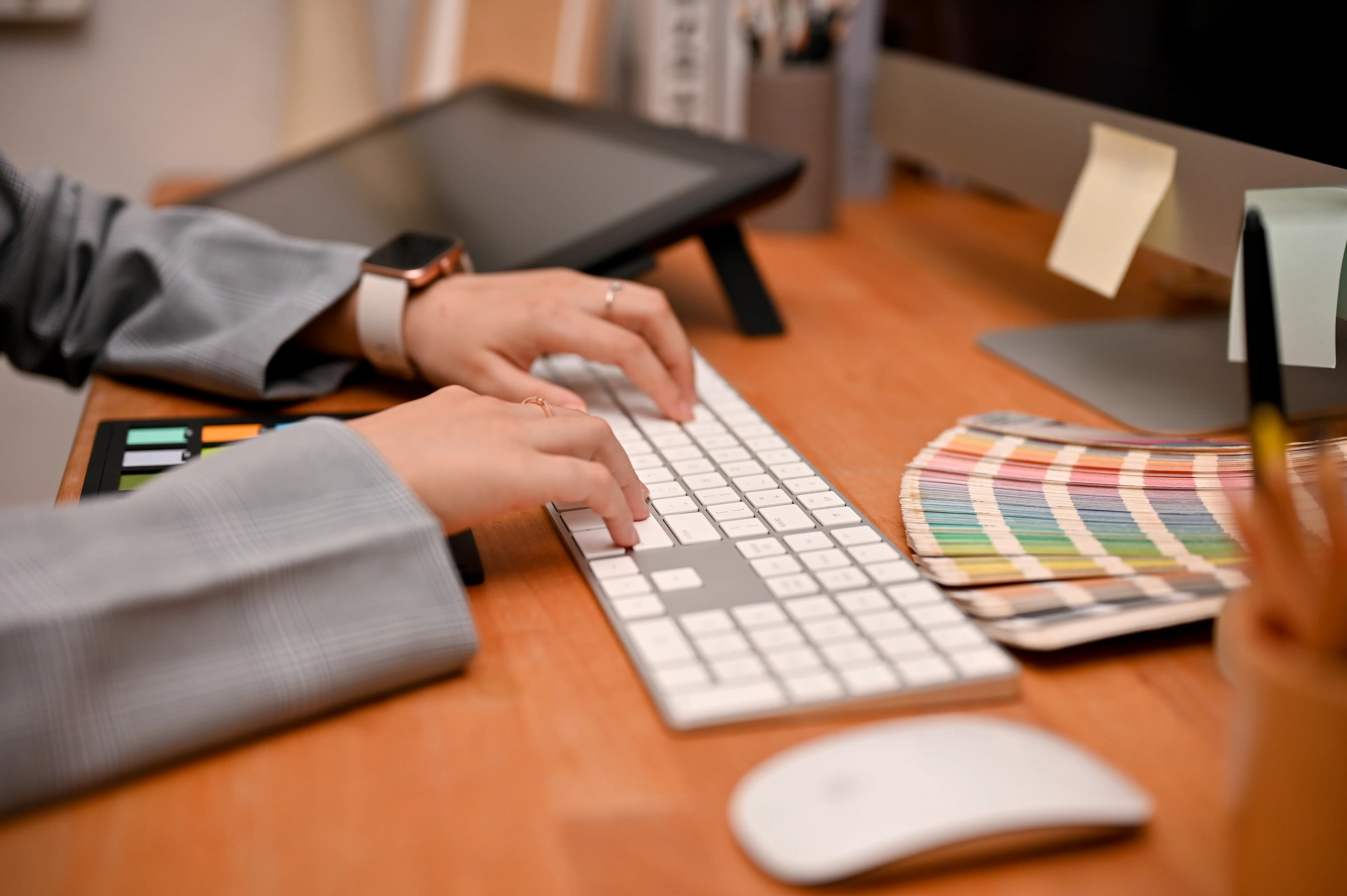 wooden table with a sturdy structure
